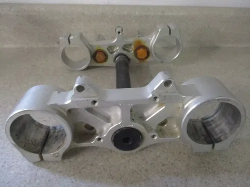SUNLINE 661 BILLET TRIPLE CLAMPS, TRIPLE TREES W/ STEM UNKNOWN FITMENT, M219