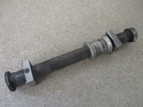2009 HONDA CRF 450R REAR AXLE BOLT NUT, BACK AXEL, FITS 09-24, M210