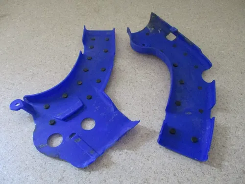 2018 YAMAHA YZ 250F ACERBIS X-GRIP FRAME GUARDS PROTECTORS, FITS 17-18, M188