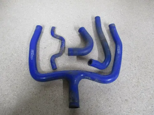 2012 KAWASAKI KX250F GPI BLUE RADIATOR HOSE KIT COMPLETE, M107
