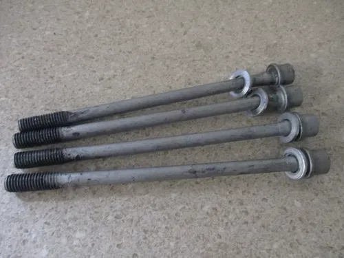 2009 KAWASAKI KLX 250S CYLINDER HEAD BOLTS NUTS COMPLETE SET, FITS 09-20, M213