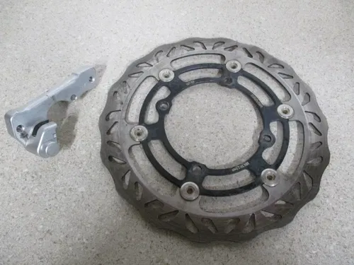 2012 KAWASAKI KX250F DRIVEN 270mm FRONT BRAKE ROTOR W/ MOUNT, S27-704, M107