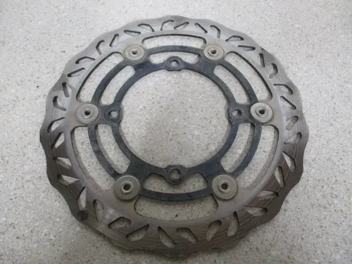 2012 KAWASAKI KX250F DRIVEN 270mm FRONT BRAKE ROTOR W/ MOUNT, S27-704, M107