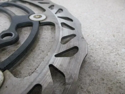 2012 KAWASAKI KX250F DRIVEN 270mm FRONT BRAKE ROTOR W/ MOUNT, S27-704, M107