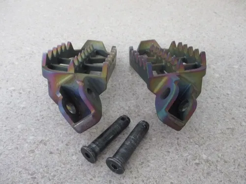 2022 KAWASAKI KX65 BUD RACING TITANIUM FOOTPEGS PEGS, FITS ALL, M195