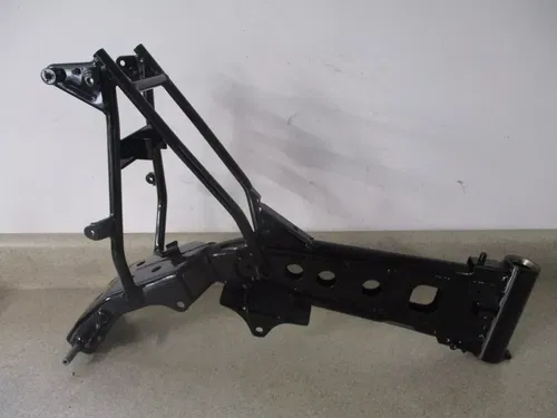 2008 KAWASAKI KLX 110 FRAME CHASSIS BLACK POWDERCOAT, FITS 02-09, M204-1