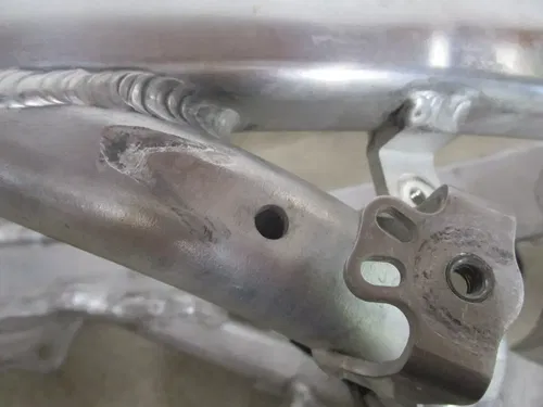 2016 KAWASAKI KX250F FRAME CHASSIS, MAIN FRAME ALUMINUM OEM, 32160-0722, M143