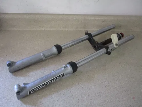2008 KAWASAKI KLX 110 COMPLETE FRONT FORKS W/ RODS HD SPRINGS, M232