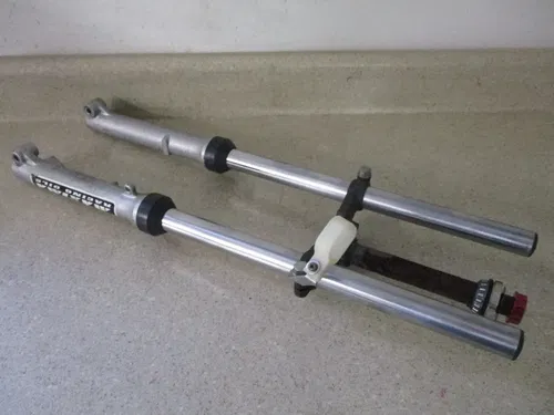 2008 KAWASAKI KLX 110 COMPLETE FRONT FORKS W/ RODS HD SPRINGS, M232