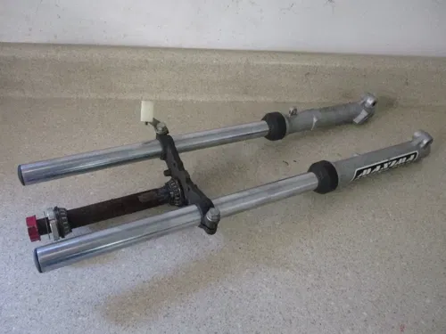 2008 KAWASAKI KLX 110 COMPLETE FRONT FORKS W/ RODS HD SPRINGS, M232