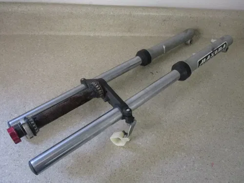 2008 KAWASAKI KLX 110 COMPLETE FRONT FORKS W/ RODS HD SPRINGS, M232
