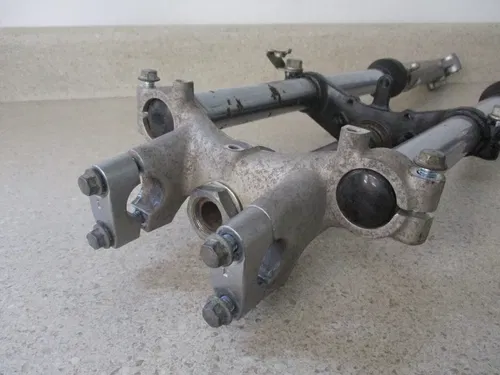 2008 KAWASAKI KLX110 FRONT FORK TUBES W/ CLAMPS FRONT END, M197