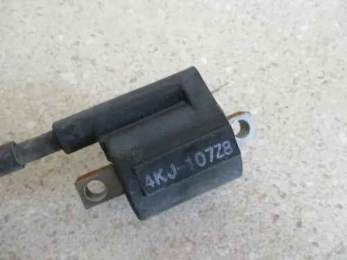 2008 YAMAHA TTR110 IGNITION COIL SPARK PLUG WIRE CAP OEM, 3KJ-82310-11-00, MX64