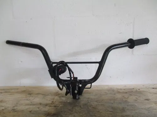 2006 HONDA RUCKUS HANDLEBARS, STOCK BARS, BLACK, 53100-GEZ-305, NPS50, MX14