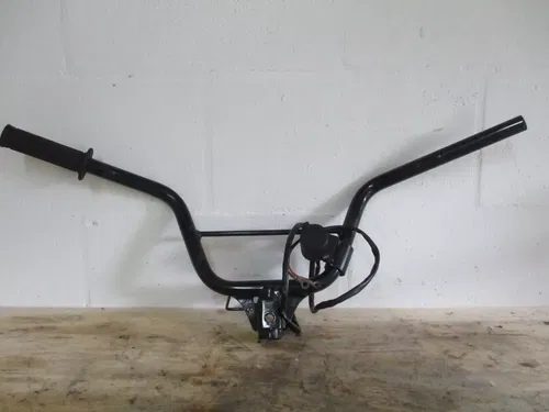 2006 HONDA RUCKUS HANDLEBARS, STOCK BARS, BLACK, 53100-GEZ-305, NPS50, MX14