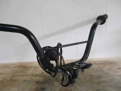2006 HONDA RUCKUS HANDLEBARS, STOCK BARS, BLACK, 53100-GEZ-305, NPS50, MX14