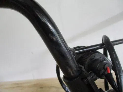 2006 HONDA RUCKUS HANDLEBARS, STOCK BARS, BLACK, 53100-GEZ-305, NPS50, MX14