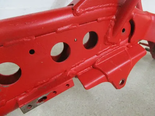 2007 KAWASAKI KLX110 RED FRAME CHASSIS, MAIN FRAME, 32160-1773-458, M114
