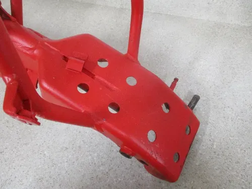 2007 KAWASAKI KLX110 RED FRAME CHASSIS, MAIN FRAME, 32160-1773-458, M114
