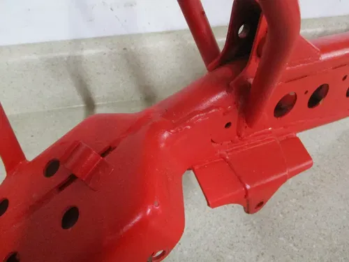 2007 KAWASAKI KLX110 RED FRAME CHASSIS, MAIN FRAME, 32160-1773-458, M114