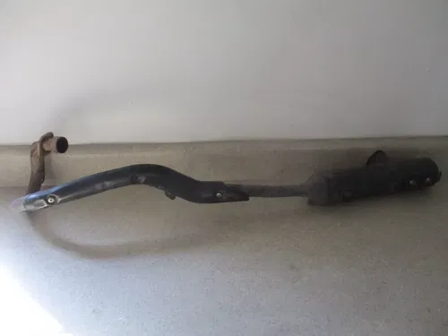 2001 YAMAHA TTR 125L COMPLETE EXHAUST SYSTEM MUFFLER PIPE, FITS 01-04, M186