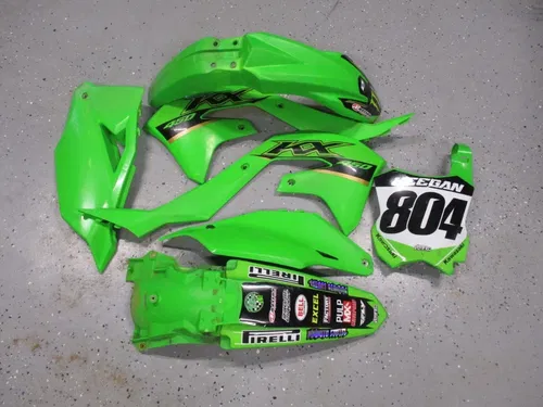2022 KAWASAKI KX 450 PLASTICS KIT SHROUDS PLATES FENDERS, FITS 19-23, M236