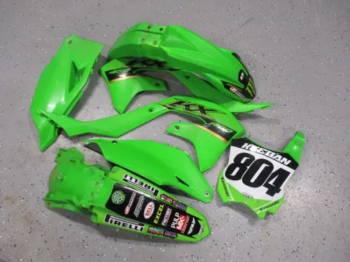 2022 KAWASAKI KX 450 PLASTICS KIT SHROUDS PLATES FENDERS, FITS 19-23, M236