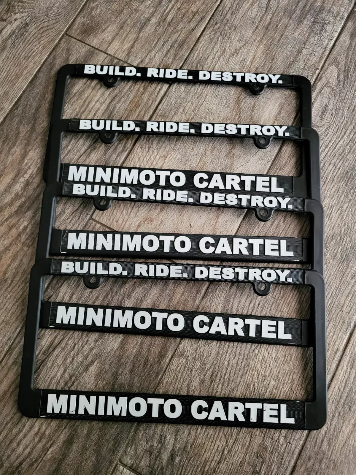 MINIMOTO CARTEL LICENSE PLATE FRAME PITBIKE DIRTBIKE, MMC