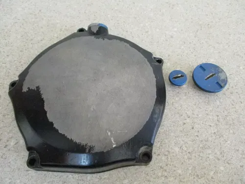 2011 KAWASAKI KX250F OUTER CLUTCH COVER, RIGHT SIDE COVER, 14032-0120, MX69