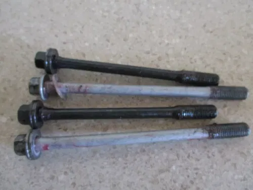 2013 SUZUKI RMZ450 CYLINDER HEAD BOLTS STUDS W/ WASHERS OEM, MX77