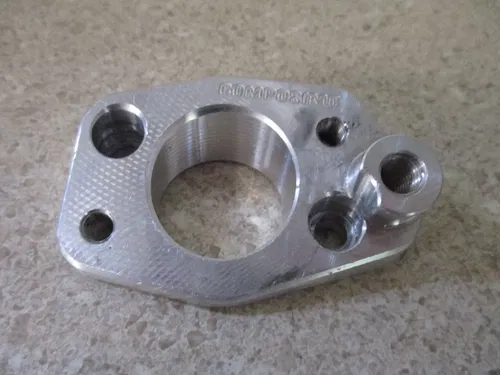 COMPOSIMO KAWASAKI Z125 KLX INTAKE MANIFOLD ADAPTAR FLANGE BILLET, M231