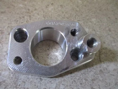 COMPOSIMO KAWASAKI Z125 KLX INTAKE MANIFOLD ADAPTAR FLANGE BILLET, M231