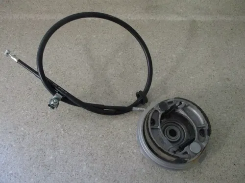 2024 HONDA CRF 110 FRONT BRAKE HUB ASSEMBLY W/ CABLE, FITS ALL, M238