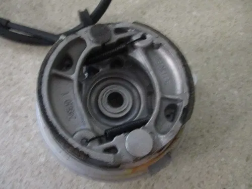 2024 HONDA CRF 110 FRONT BRAKE HUB ASSEMBLY W/ CABLE, FITS ALL, M238