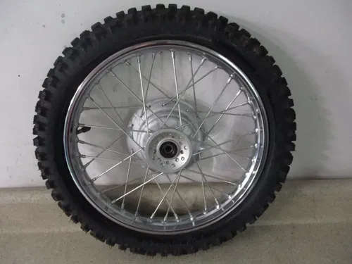 2024 HONDA CRF 110 14" FRONT WHEEL W/ TIRE FRONT RIM COMPLETE, FITS ALL, M238