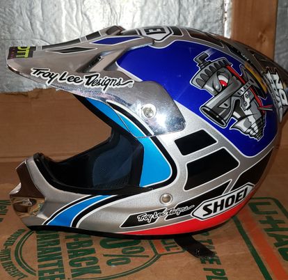 Vintage Troy Lee Designs Doug Henry Shoei Vfx-r