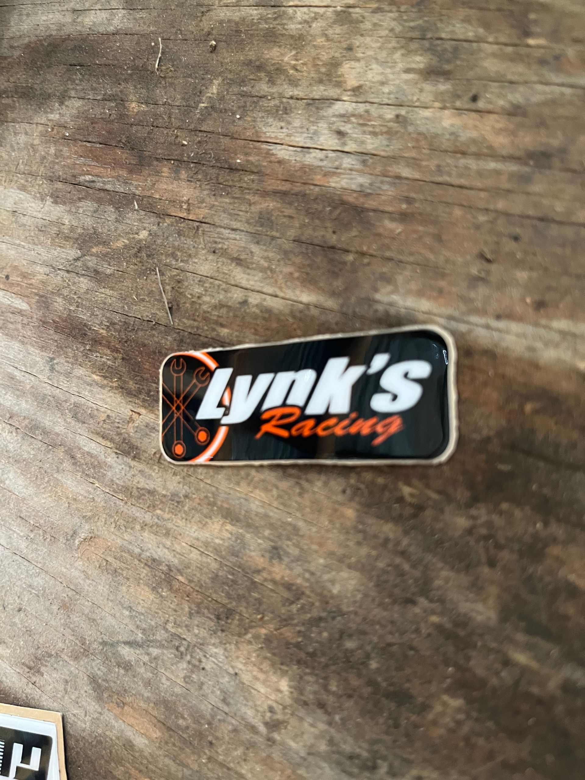 Lynks racing Cylinder Sticker