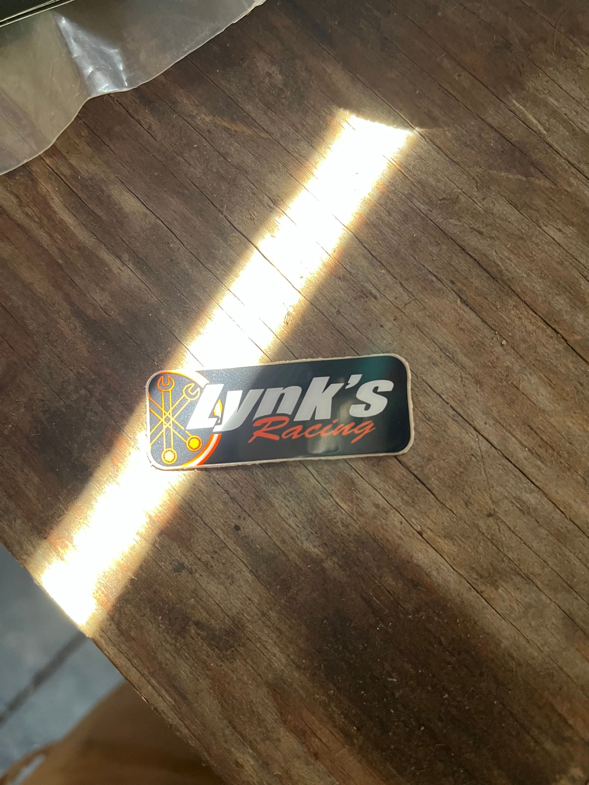 Lynks racing Cylinder Sticker