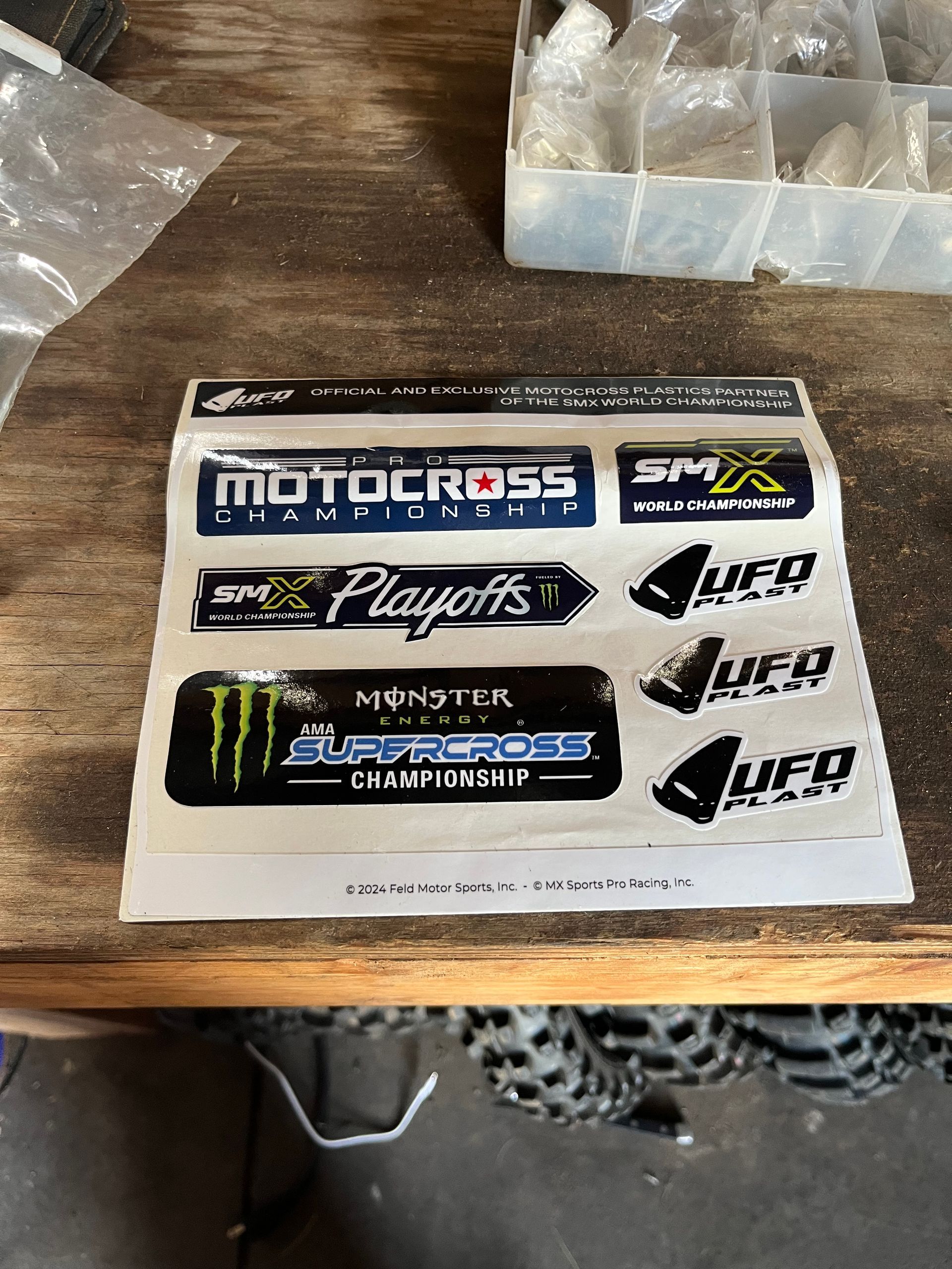 Pro Motocross/supercross Stickers