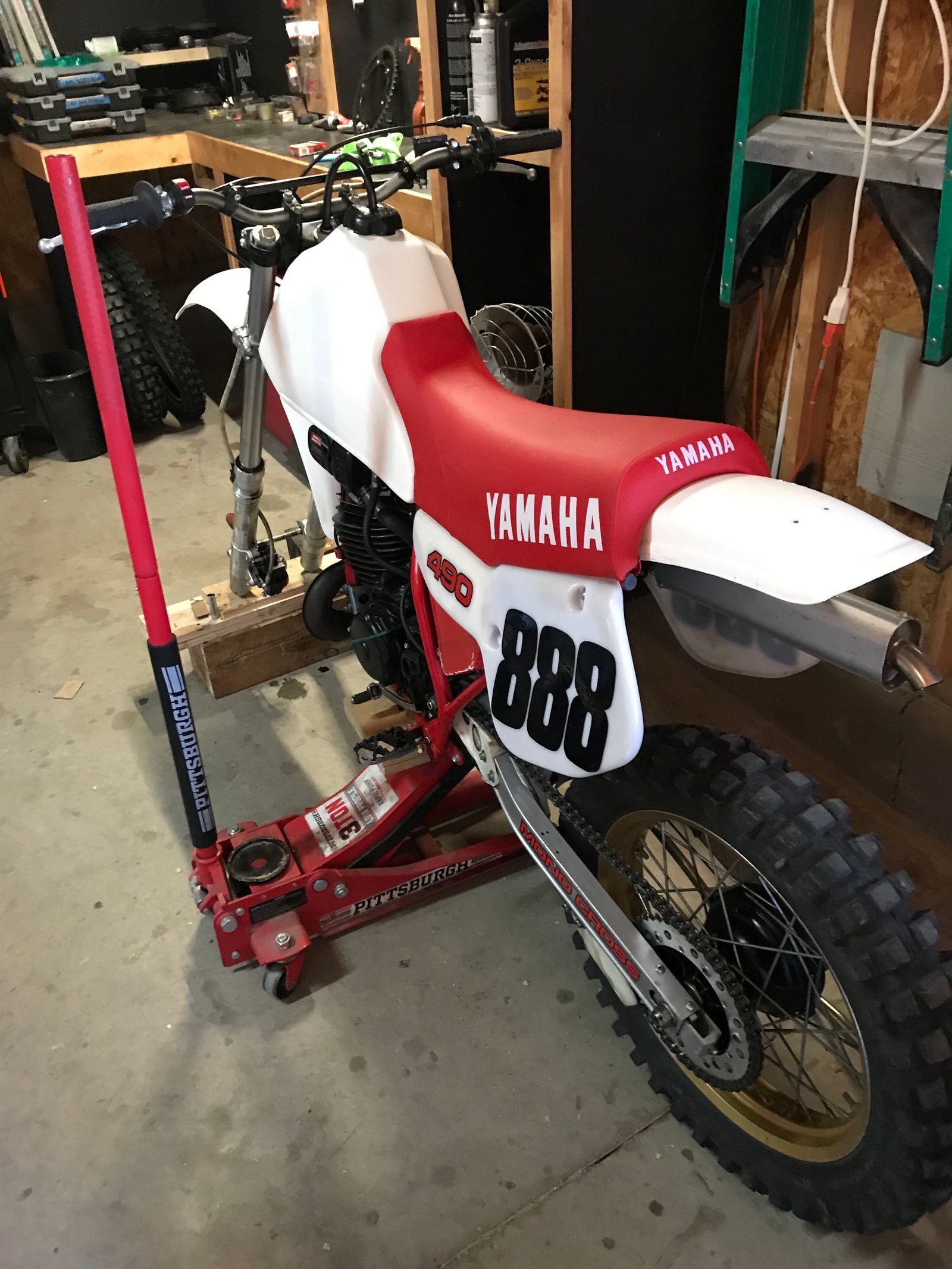 1985 Yamaha YZ490