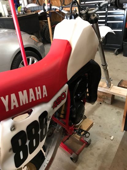 1985 Yamaha YZ490