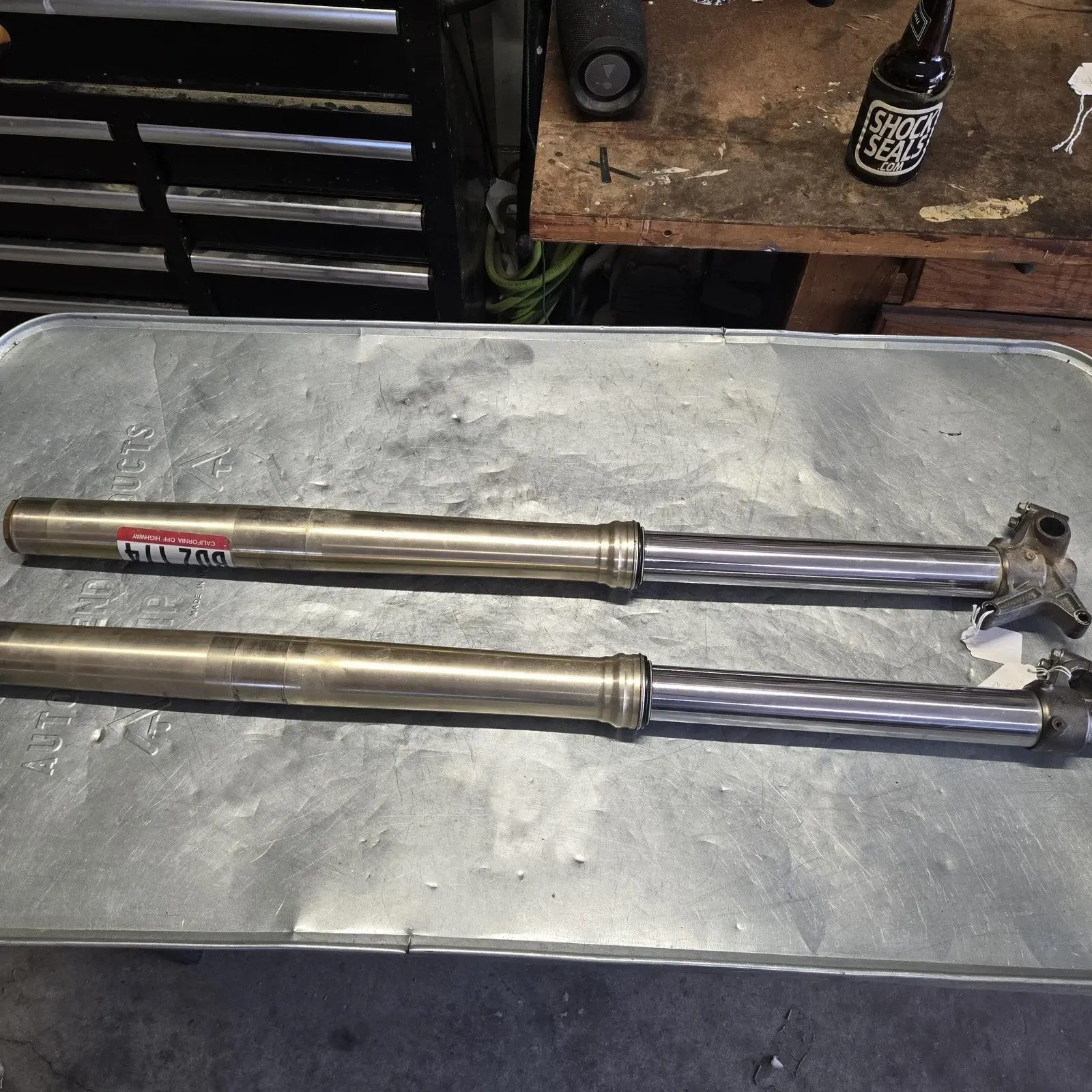 2017 Yamaha Yz450f Right Left Front Suspension Forks Shocks 2