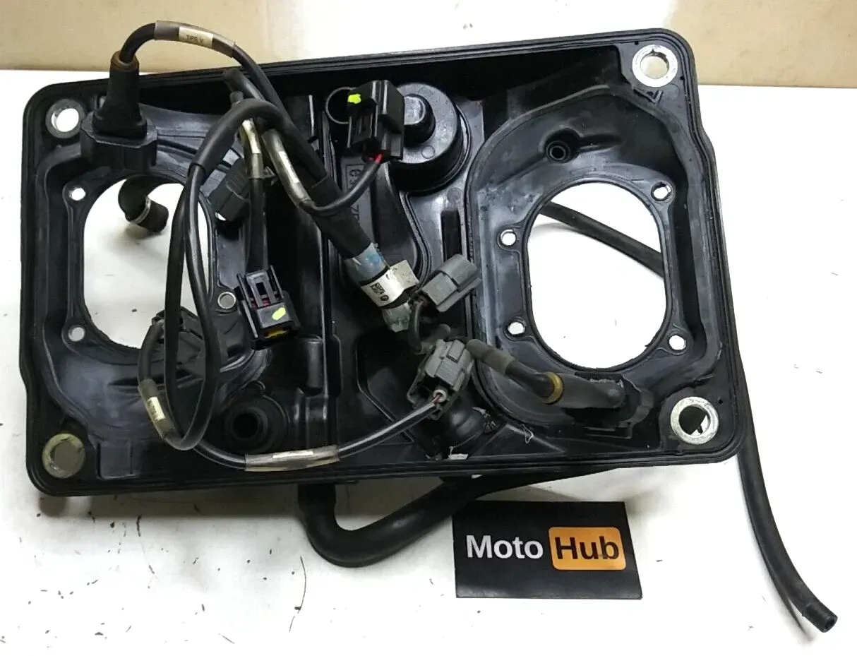 15-18 DUCATI 959 1299 PANIGALE OEM THROTTLE BODY INJECTOR HARNESS & AIR BOX BASE