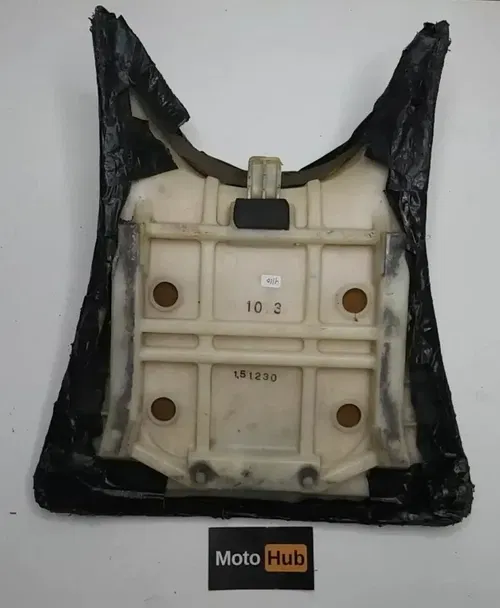 2003 2004 03 04 03-04 Kawasaki Ninja ZX6R ZX 636 Front Driver Solo Black Seat