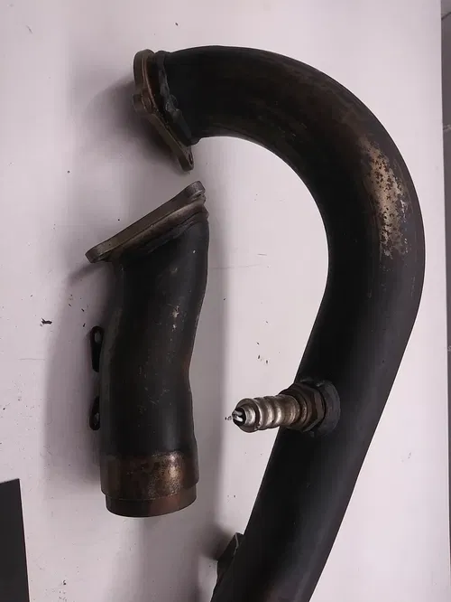 08-11 DUCATI 1098 1198 OEM HORIZONTAL FRONT VERTICAL REAR EXHAUST HEADER PIPES