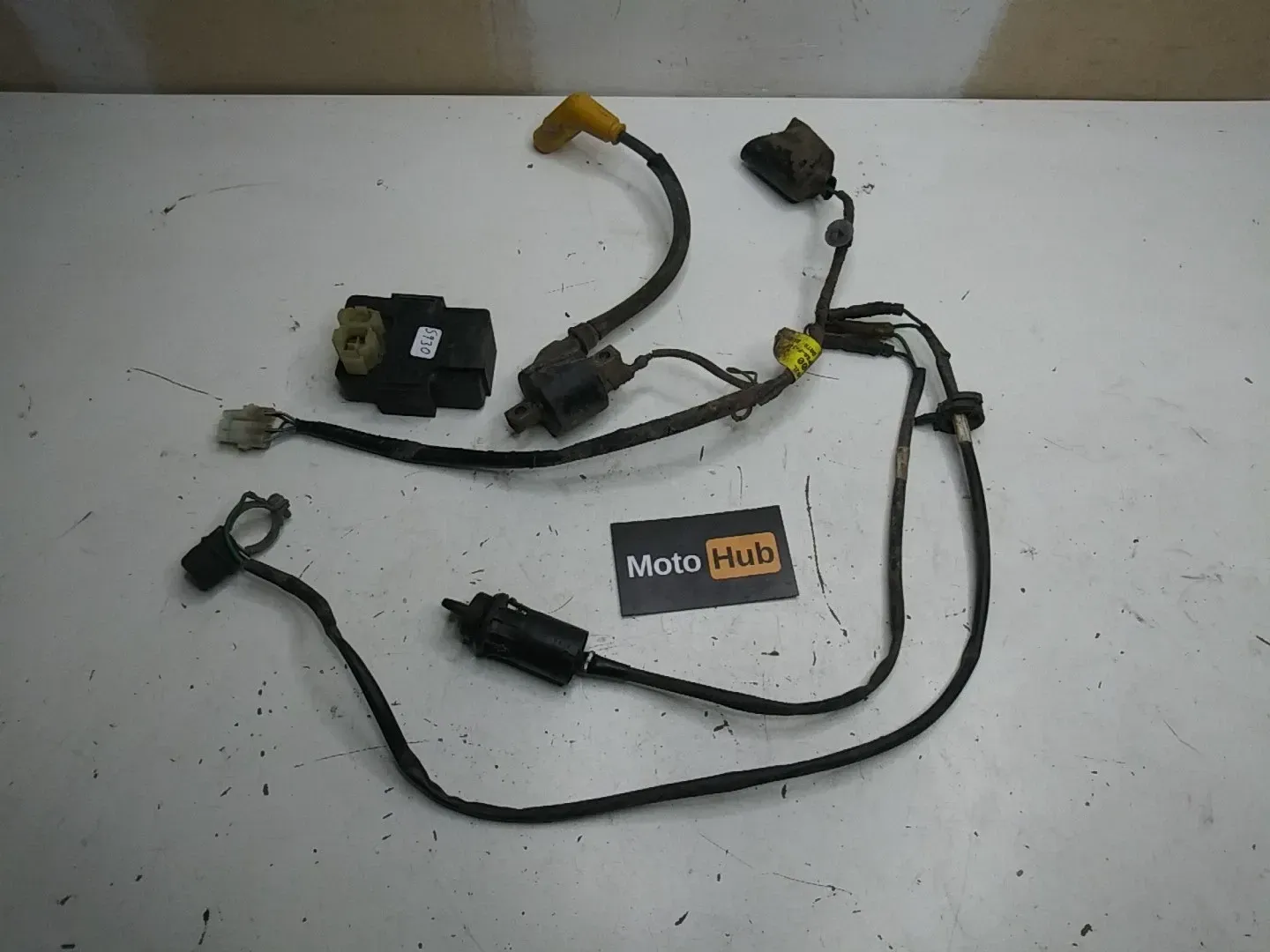 03-05 2003 HONDA CRF150F CRF 150F OEM WIRING HARNESS W/ ECU, IGNITION, & KEY