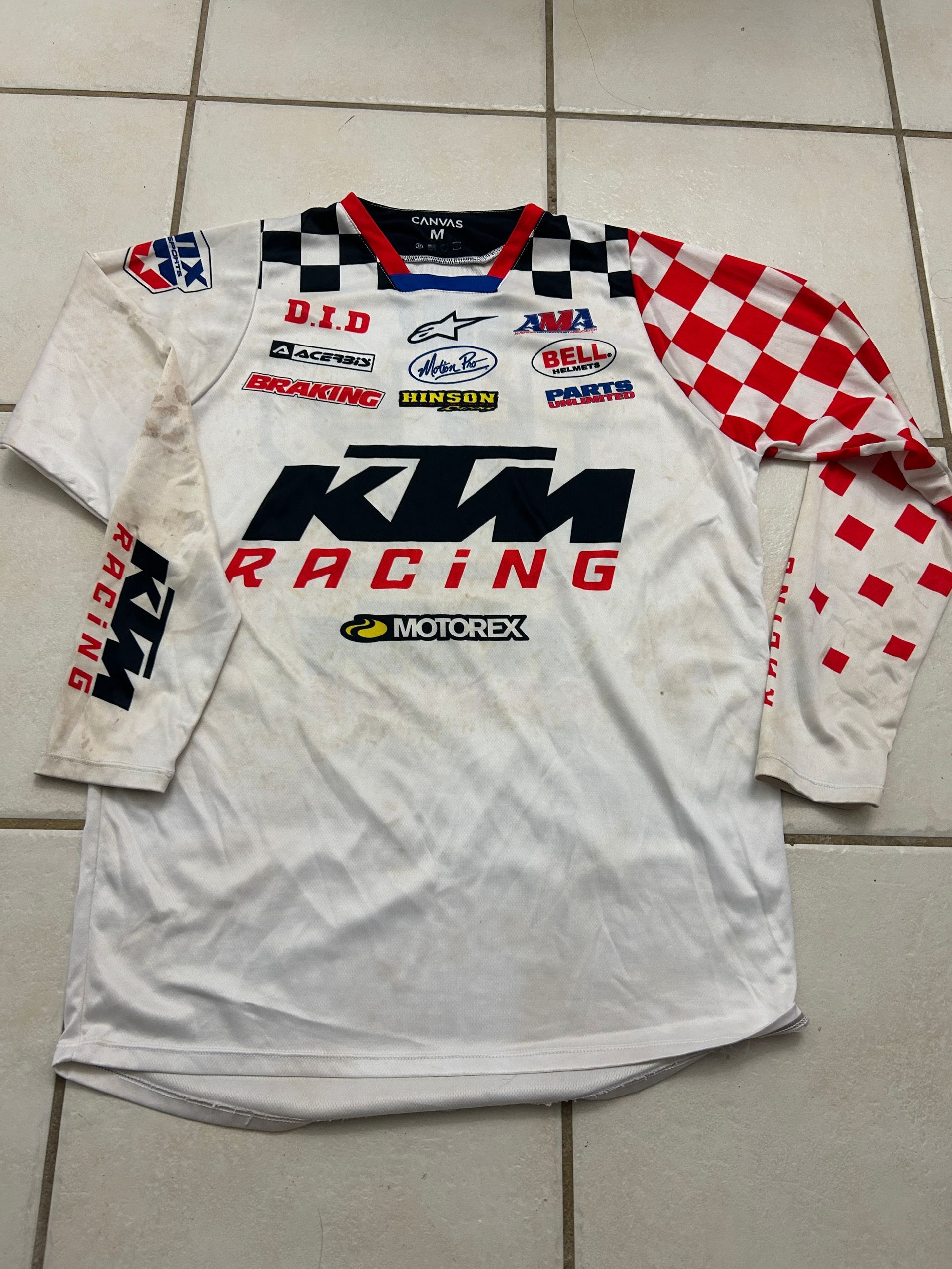 Custom jersey, KTM With sponsors 