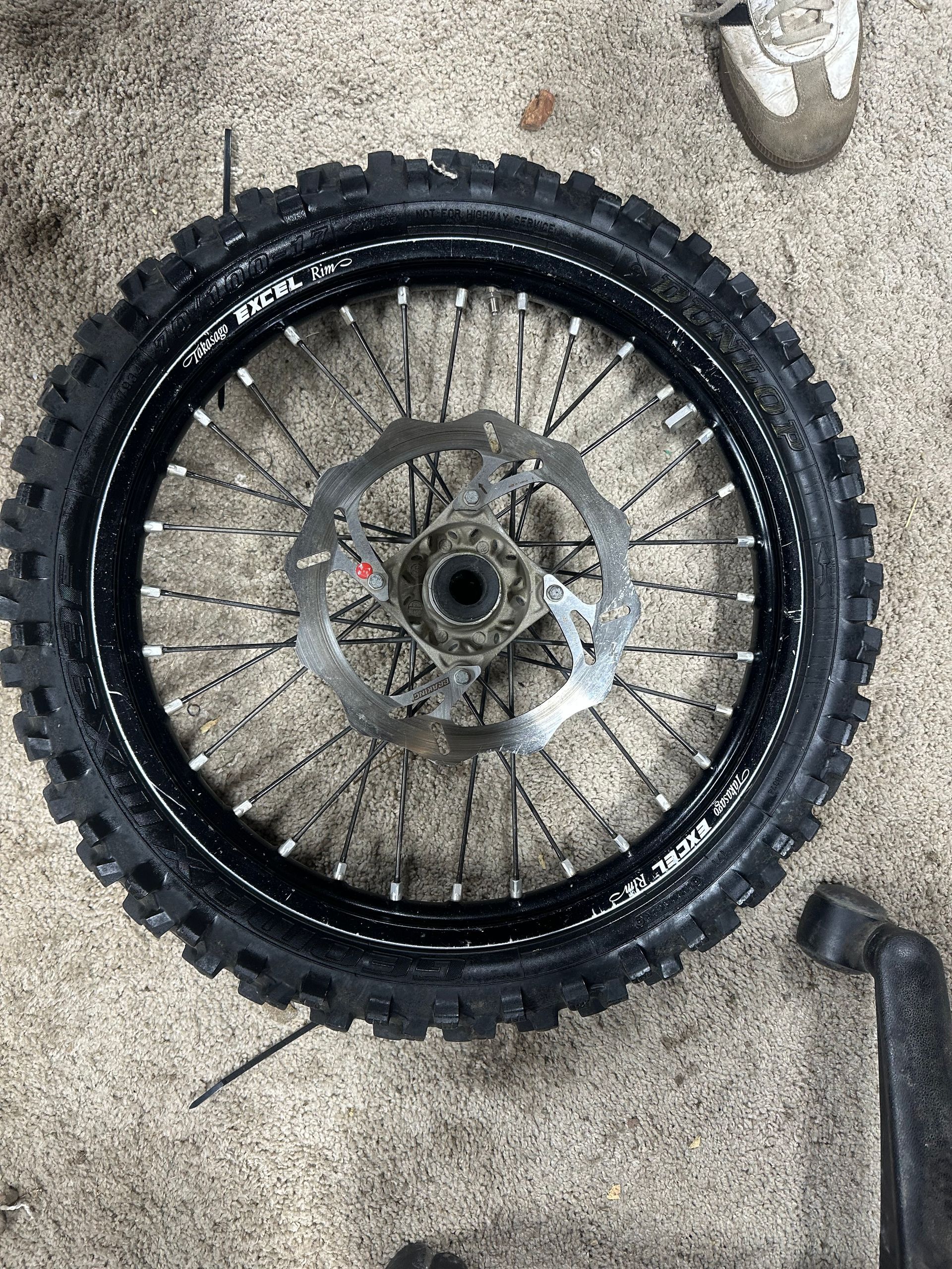 
Ktm 85 Front Wheel Set
