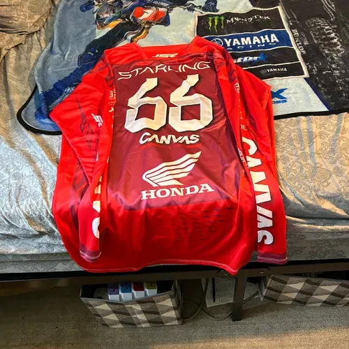 Justin Sterling Jersey And Toy Dirt Bike 