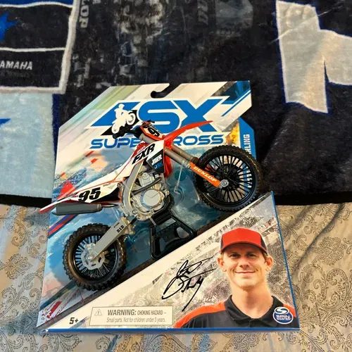 Justin Sterling Jersey And Toy Dirt Bike 